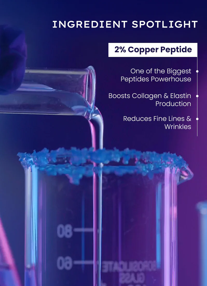 10% peptide with 2% copper peptide face serum | 30ml - Image 5
